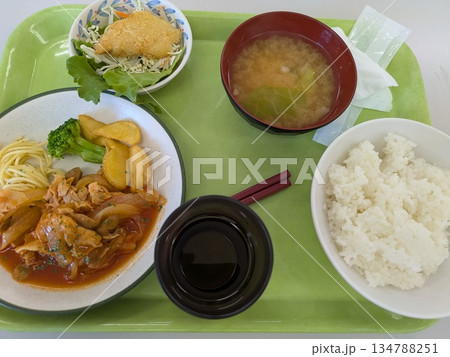 夏野菜たっぷりの定食 夏野菜たっぷりの定食 134788251