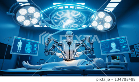 ロボット手術 134788489
