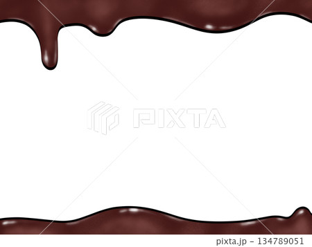 チョコレートの背景素材 134789051