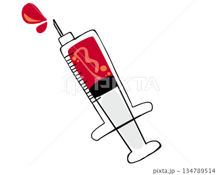 採血 B型 134789514