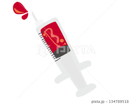 採血 B型 主線なし 134789518