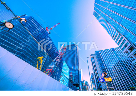 日本の東京都市景観12月28日新風景。驚愕のタワー・TOKYO TORCH 大手町に巨大鉄骨構造体… 日本の東京都市景観12月28日新風景。驚愕のタワー・TOKYO TORCH 大手町に巨大鉄骨構造体… 134789548