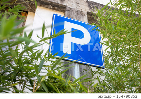 Free parking signal Free parking signal 134790852