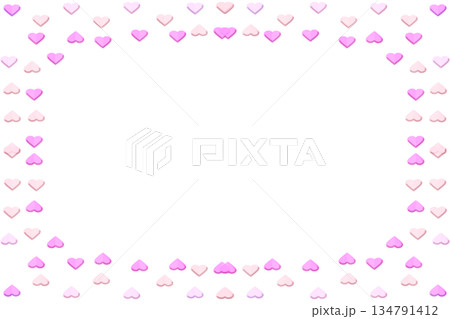 Festive pink small hearts on blue.Valentines day Festive pink small hearts on blue.Valentines day 134791412