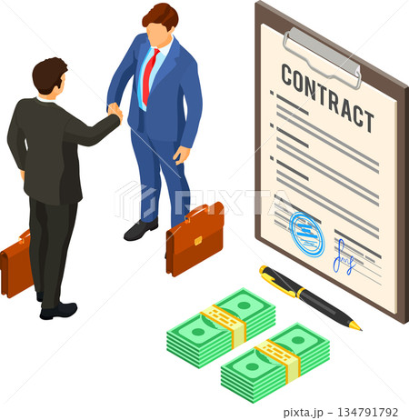 Partnership, Handshake Business Mans, B2B 134791792