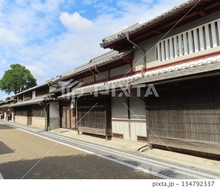 出雲街道、岡山県津山城東地区にある古い建物 出雲街道、岡山県津山城東地区にある古い建物 134792337