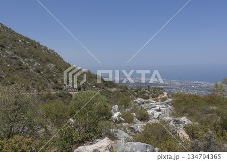 北キプロス・トルコ共和国のベッラパイスのハイキングコースの写真 134794365