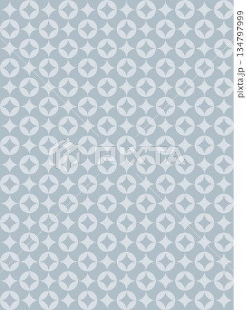 偽銀の七宝柄の背景 134797999