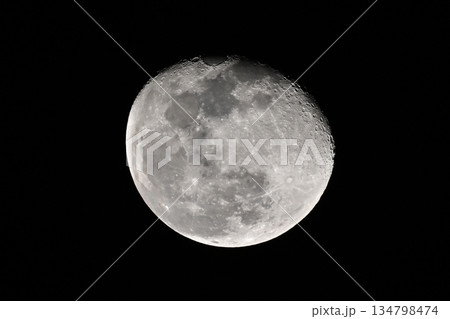 月（月齢17.2：更待月 ）アルテミス計画　MOON  Artemis program 134798474