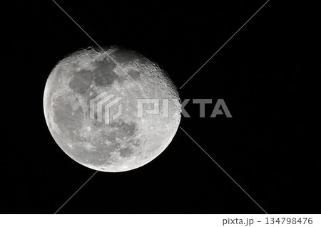 月（月齢17.2：更待月 ）アルテミス計画　MOON  Artemis program 134798476