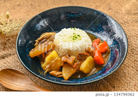 ビーフカレーライス ビーフカレーライス 134799362