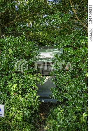 岡豊城跡　本丸　詰　祠　高知県南国市 134799855