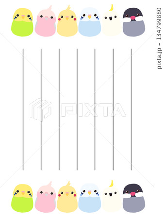 小鳥の手紙 134799880