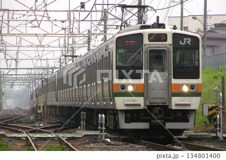 ［JU］宇都宮線211系電車（15両編成：上野⇔宇都宮） 134801400