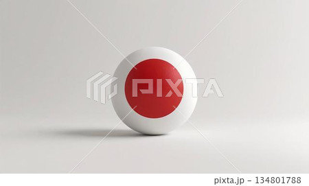 日本の国旗 134801788