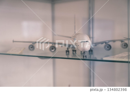 [関西国際空港]かっこいい飛行機の模型 134802398