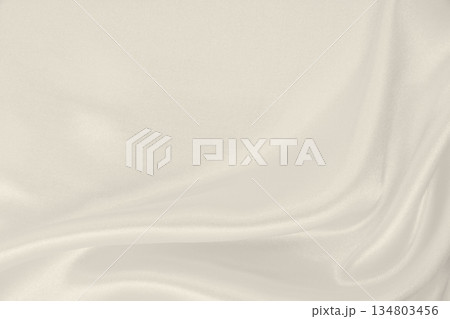 Smooth elegant golden silk or satin luxury cloth texture as wedding background. Luxurious background design. In Sepia toned. Retro style 134803456