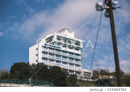 [雑賀崎アマルフィ]日本のアマルフィと呼ばれるノスタルジックな雰囲気の港町の風景 134804762