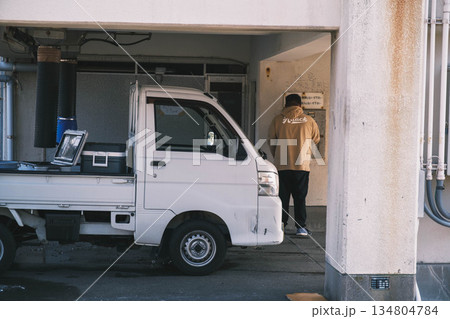 [雑賀崎アマルフィ]日本のアマルフィと呼ばれるノスタルジックな雰囲気の港町の風景 134804784