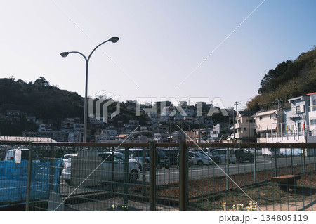 [雑賀崎アマルフィ]ノスタルジックな雰囲気の住宅街の風景 134805119