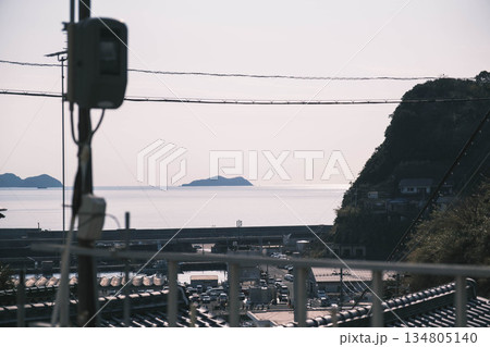 [雑賀崎アマルフィ]ノスタルジックな雰囲気の住宅街の風景 134805140