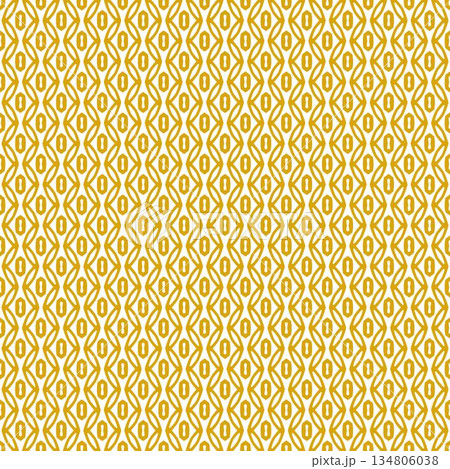 yellow and white abstract geometric seamless pattern background, repeatable motif for fabric and wallpaper design illustration yellow and white abstract geometric seamless pattern background, repeatable motif for fabric and wallpaper design illustration 134806038