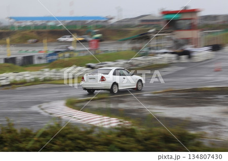 大牟田市　レース場　ジムカーナ、 134807430