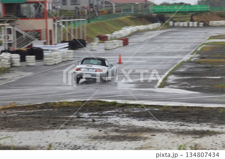 大牟田市　レース場　ジムカーナ、 134807434