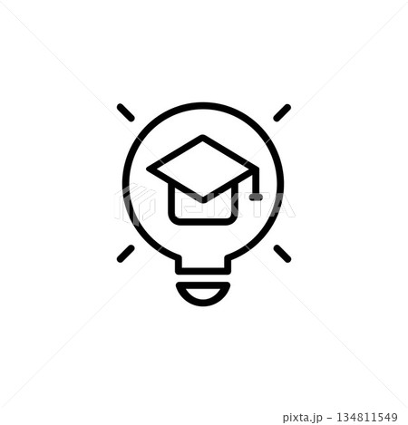 innovation icon. Online Learning icon. Perfect...のイラスト素材 [134811549 ...