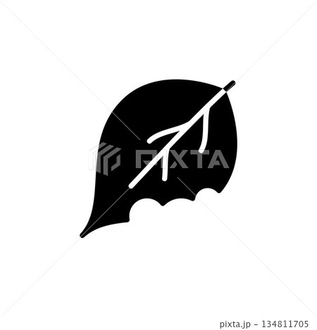 broken nature icon. nature icon design. perfect for logo, presentation, book, application, background and more product. icon design solid style 134811705