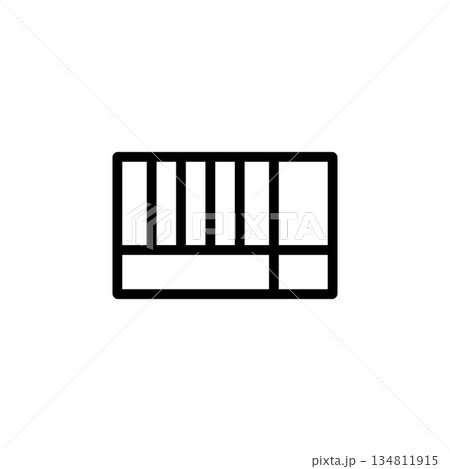rectangular, shading and mathematics icon. Perfect for application, web, logo, game and presentation template. icon design line style rectangular, shading and mathematics icon. Perfect for application, web, logo, game and presentation template. icon design line style 134811915