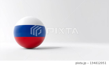 ロシアの国旗 134812051