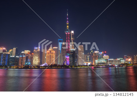 ナイトシーン 夕映 夜景 134812145