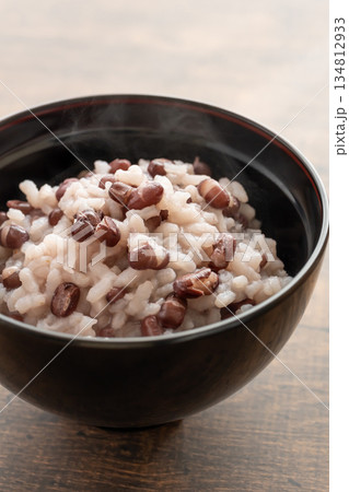 小正月の食べ物　小豆粥 134812933