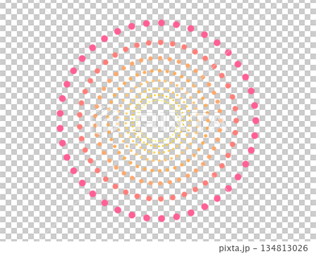 Colorful fireworks yellow pink 134813026