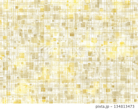 パステルオレンジとベージュの四角と線で構成された抽象ビジネス背景 134813473