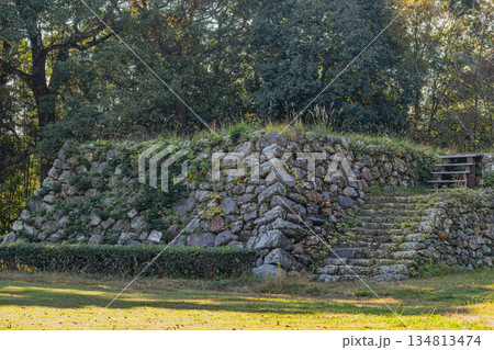 浜松市の二俣城跡の風景(静岡県) 134813474