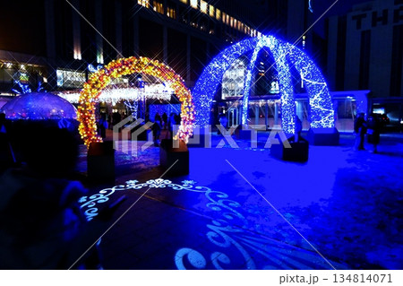 輝く札幌のイルミネーション 輝く札幌のイルミネーション 134814071