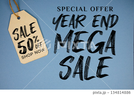 Year End Mega Sale Special Offer with Price tag Sale 50% Off Shop Now Year End Mega Sale Special Offer with Price tag Sale 50% Off Shop Now 134814886