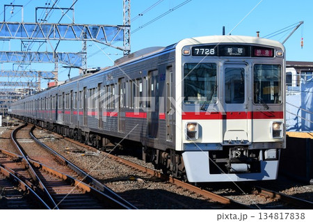 京王7000系 7728F 復刻臙脂帯 京王7000系 7728F 復刻臙脂帯 134817838