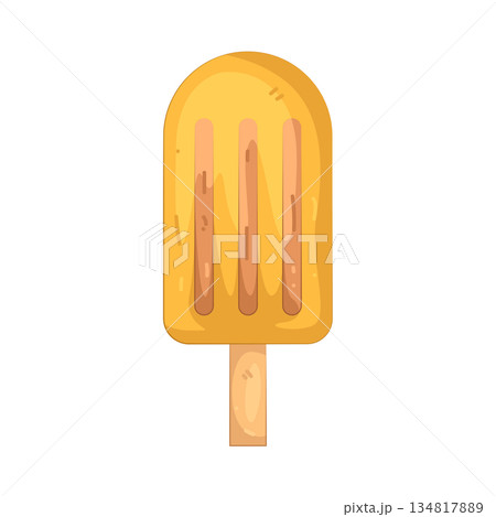 Illustration of popsicle  134817889