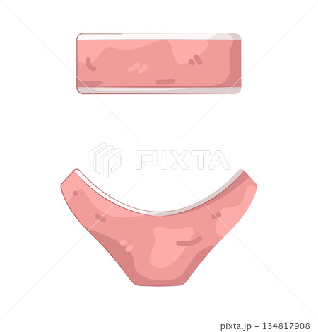 Illustration of bikini  134817908