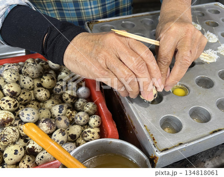 うずら卵 鶉卵 ウズラ卵 134818061