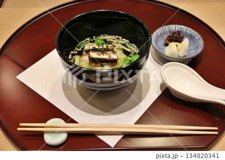 日本料理 真鰯のお茶漬け 日本料理 真鰯のお茶漬け 134820341