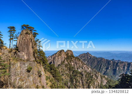 世界遺産「黄山」　中国 134820812