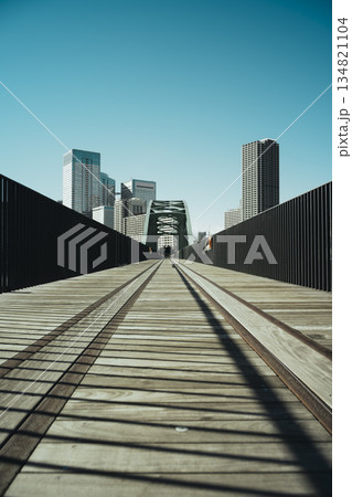 遊歩道となった豊洲「晴海橋梁 (旧晴海鉄道橋) 」 2025年12月 遊歩道となった豊洲「晴海橋梁 (旧晴海鉄道橋) 」 2025年12月 134821104