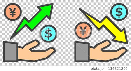 Illustration of growing and increasing assets through stock investment and trading Illustration of growing and increasing assets through stock investment and trading 134821293