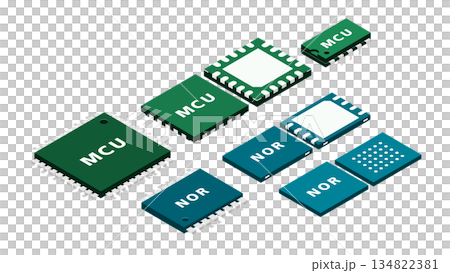 FPGAとDSPの信号処理比較図 通信や音声映像処理の役割解説 134822381