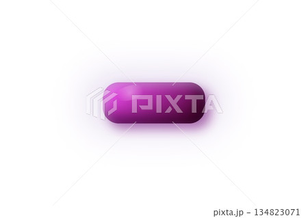 紫色のカプセル錠剤 134823071