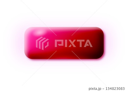 赤い長方形のボタン素材 赤い長方形のボタン素材 134823083